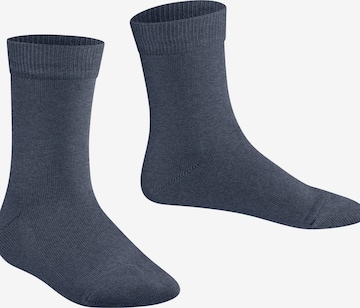 FALKE Socks 'Family' in Blue: front