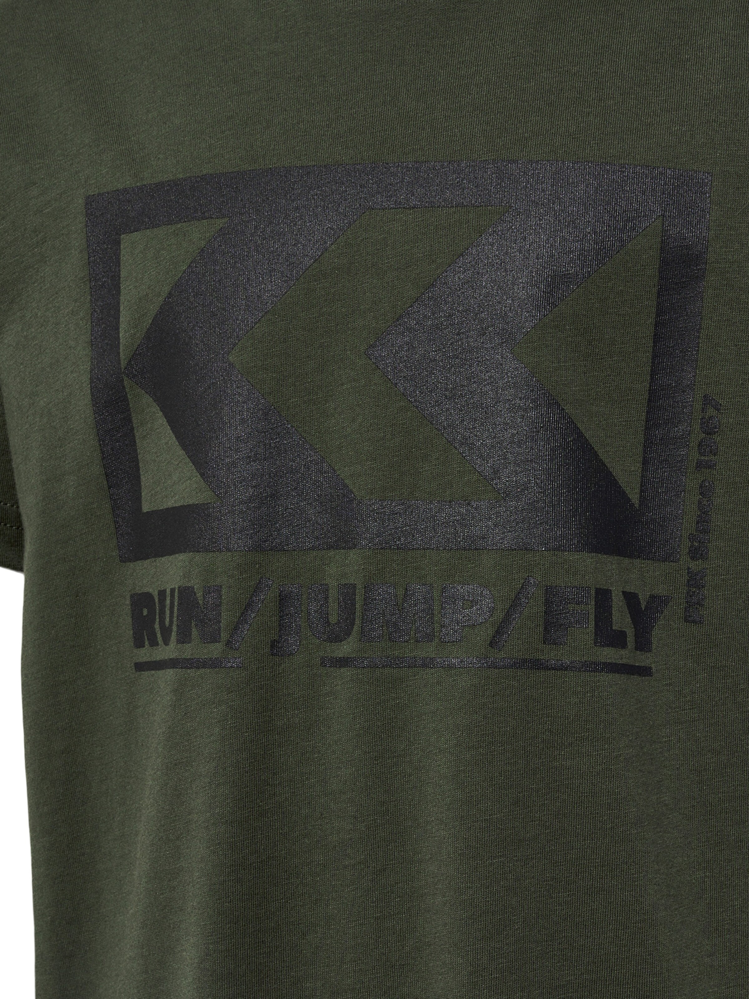 Hummel Functioneel shirt 'FSK LOW' in Groen