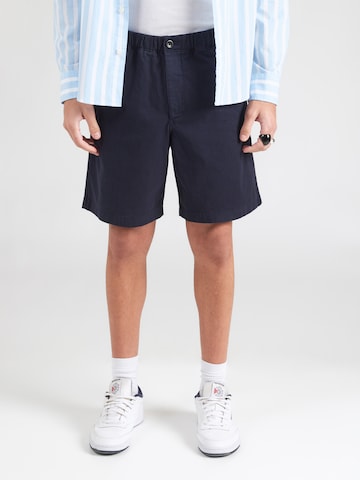 NORSE PROJECTS Loosefit Chinohousut 'Trysil' värissä sininen: etupuoli