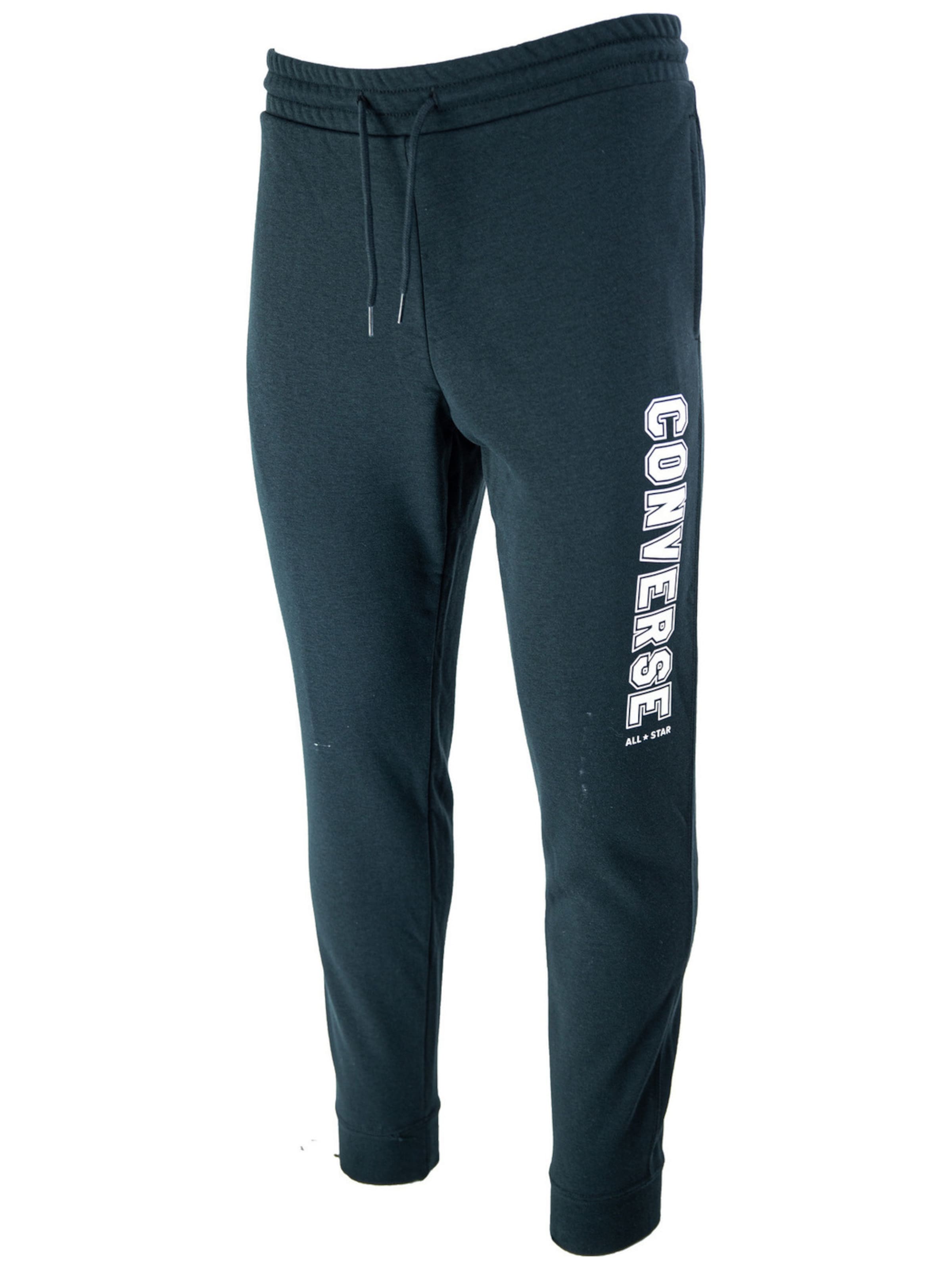 CONVERSE Regular Sports trousers 'Converse All Star Single Screen' in Black