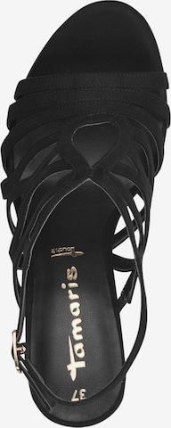 Sandale cu baretă de la TAMARIS pe negru