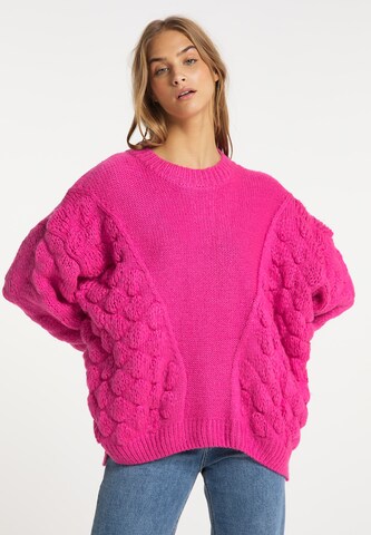 IZIA - Jersey en rosa: frente