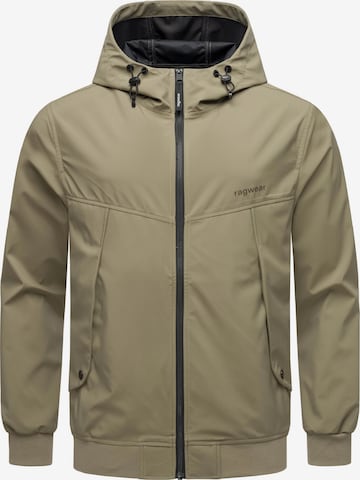 Ragwear Куртка в спортивном стиле 'Tyller Bonded' в Зеленый: спереди