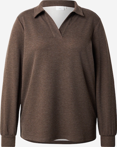 Marškinėliai 'CARGRETCHEN' iš ONLY Carmakoma, spalva – šokolado spalva, Prekių apžvalga