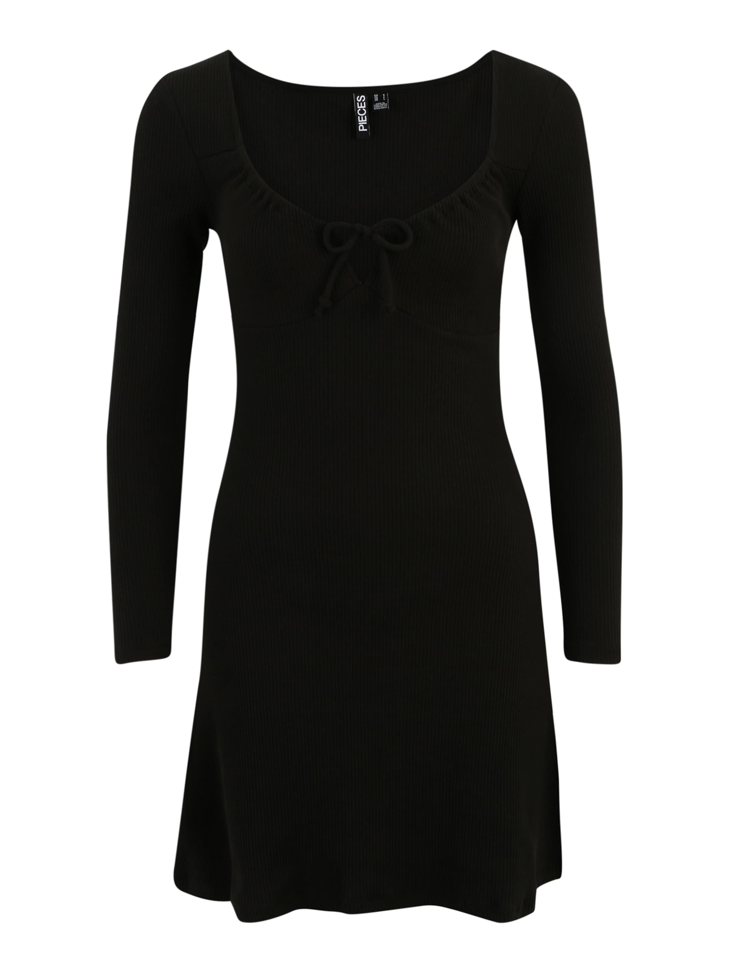 Pieces Petite Šaty 'TEGAN' - Čierna: predná strana