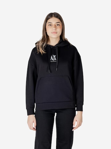 ARMANI EXCHANGE Sweatshirt 'XW000823 AF10818' in Zwart: voorkant