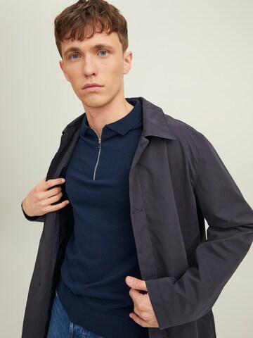 JACK & JONES كنزة صوفية 'Emil' بلون أزرق