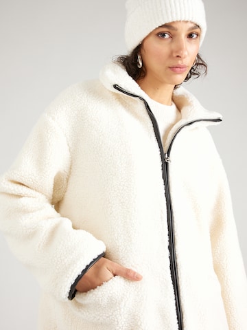 VERO MODA Fleecejacke 'LUNE' in Beige