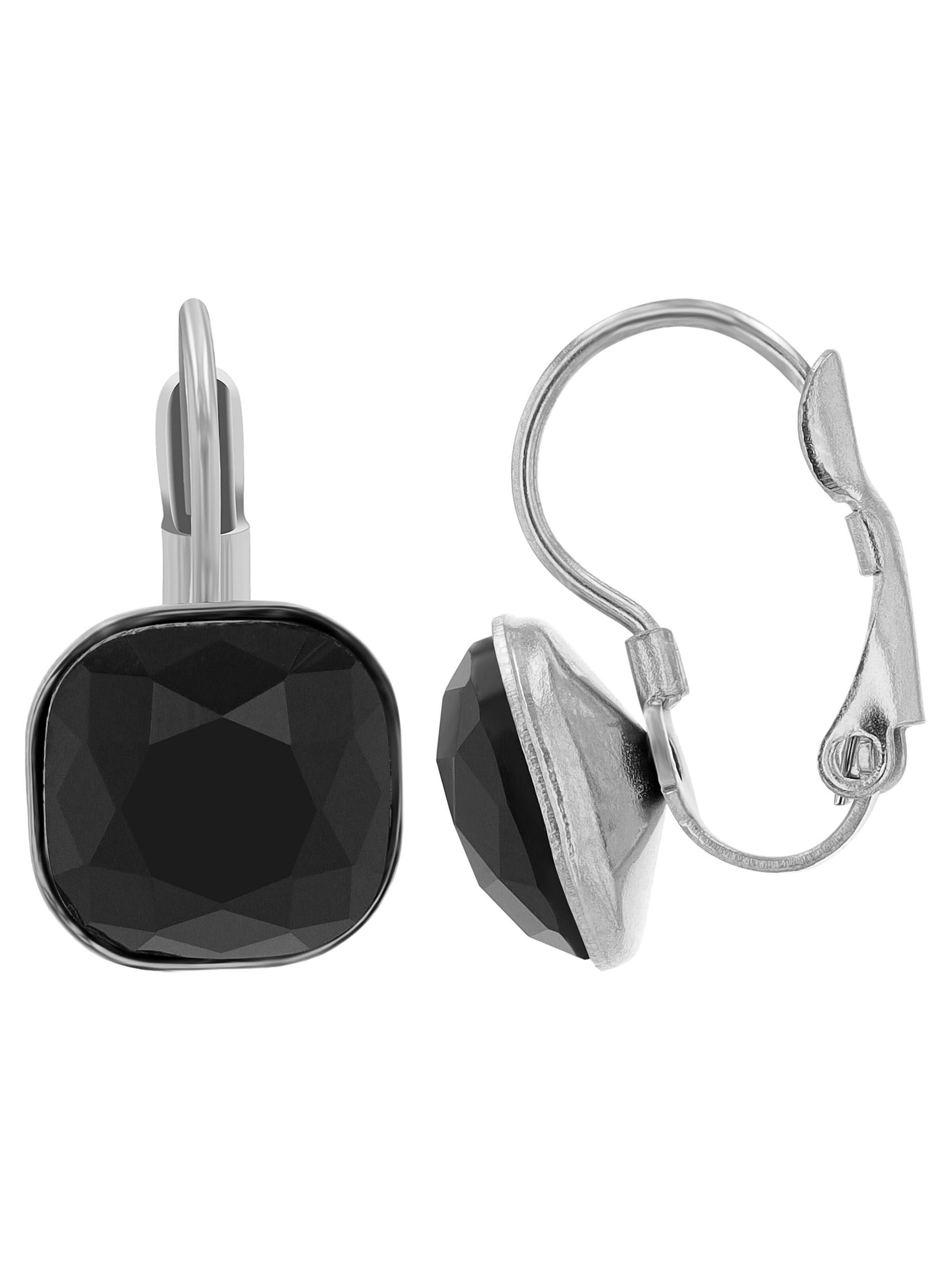Akzent Jewelry Set 'Edelstahl silber' in Silver: front