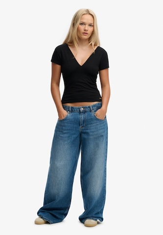 Superdry & Co Shirt in Zwart