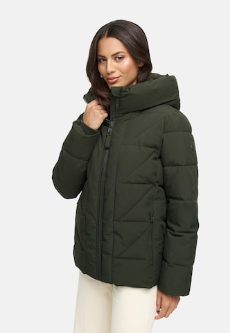 Veste d’hiver 'Kuschelnasee 16' MARIKOO en vert