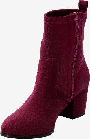 SHEEGO Ankle Boots in Red: front