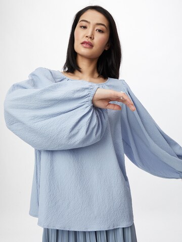 MADS NORGAARD COPENHAGEN Tunika 'Bellamy' in Blau