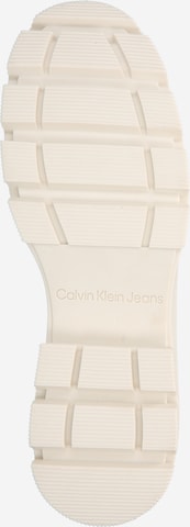 Ghete chelsea de la Calvin Klein Jeans pe alb