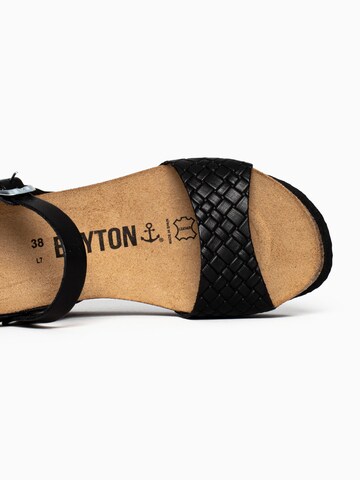 Bayton Sandal 'Maya' i svart