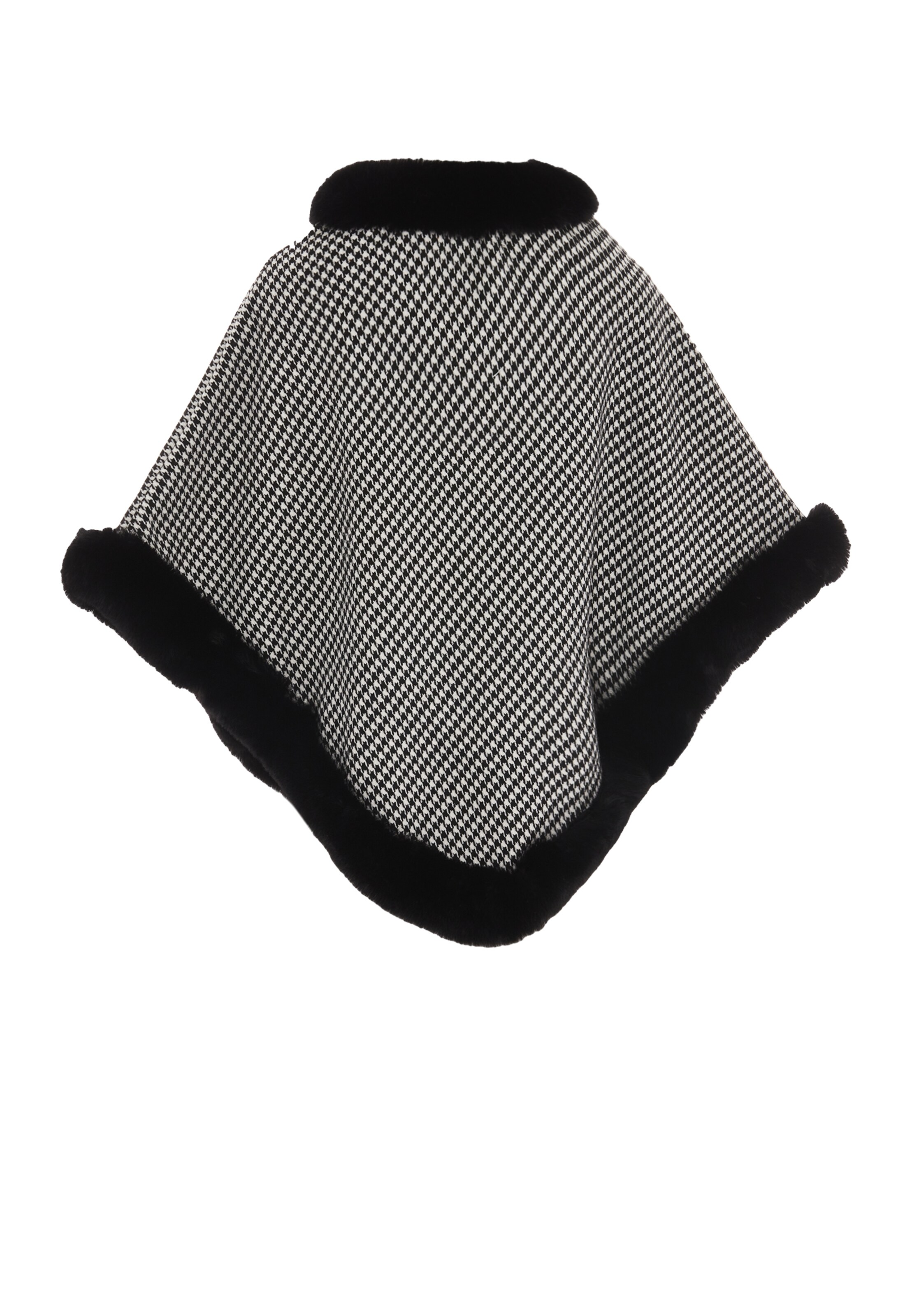 FRAULLY Cape in Zwart