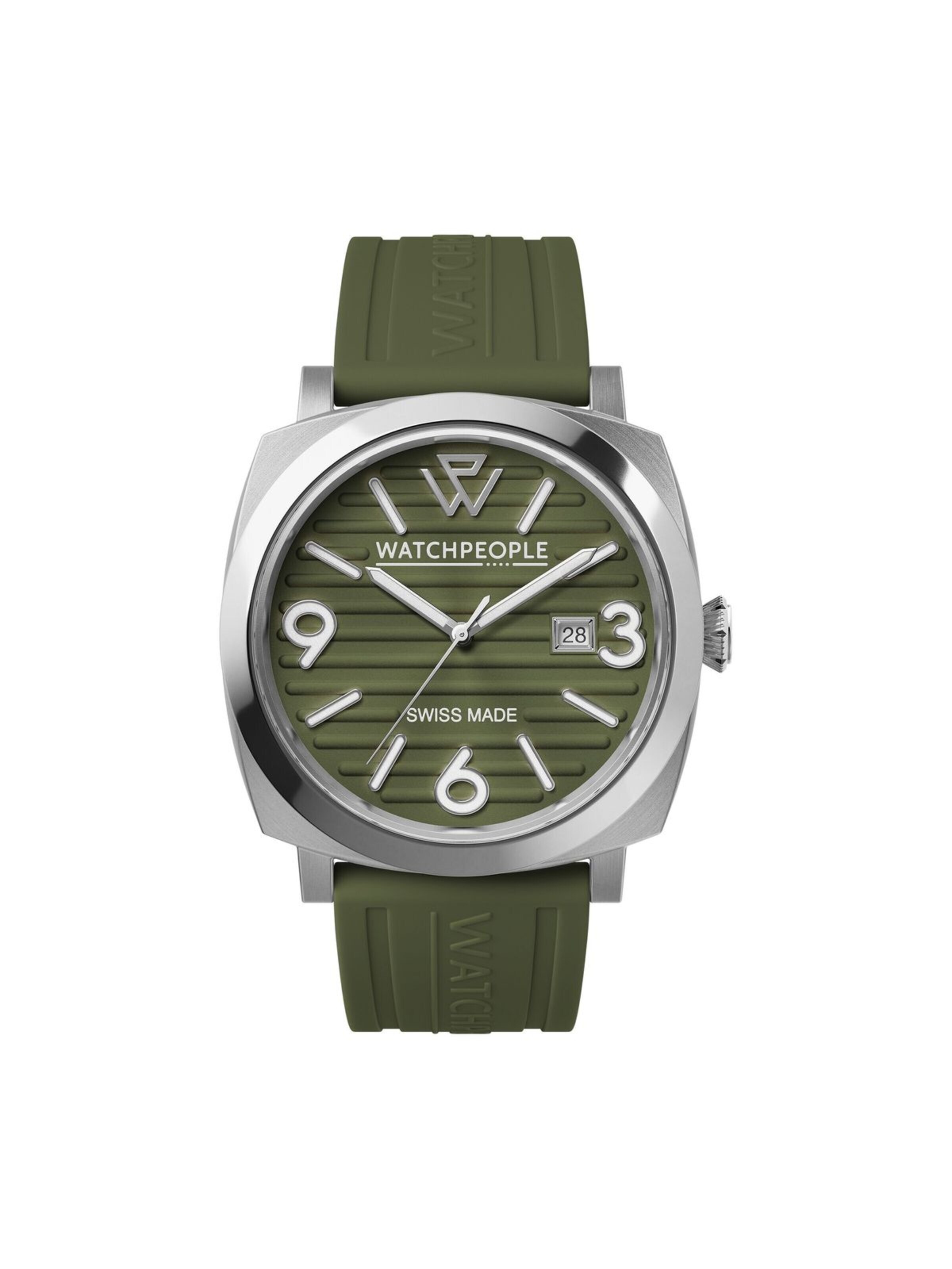 Montre à affichage analogique Watchpeople en vert
