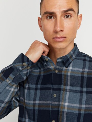 !Solid Regular fit Overhemd ' CRAIG ' in Blauw