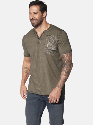 Jan Vanderstorm Shirt 'Godbert' in Green