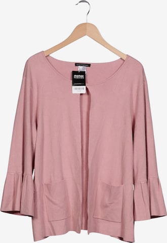 Sara Lindholm Strickjacke XXL in Pink: Vorderseite