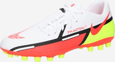 Ghete de fotbal 'Phantom GT2 Academy' NIKE pe galben neon / portocaliu închis / negru / alb, Vizualizare produs