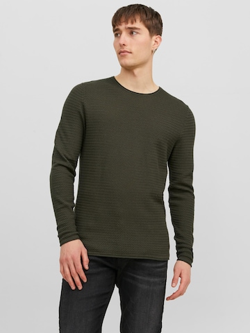 Pull-over 'Miguel' JACK & JONES en vert