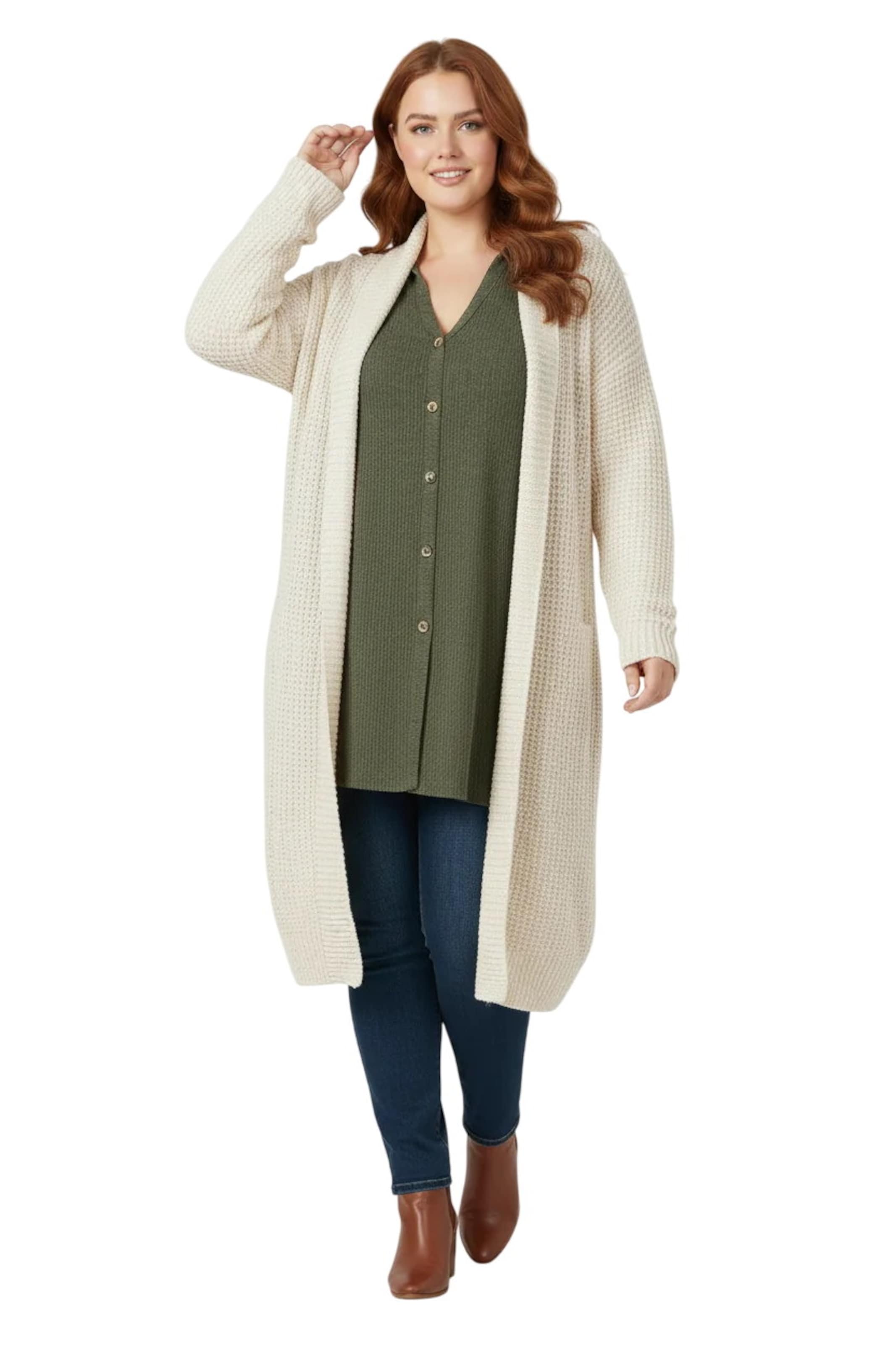 Shape Of You Blouse in Groen