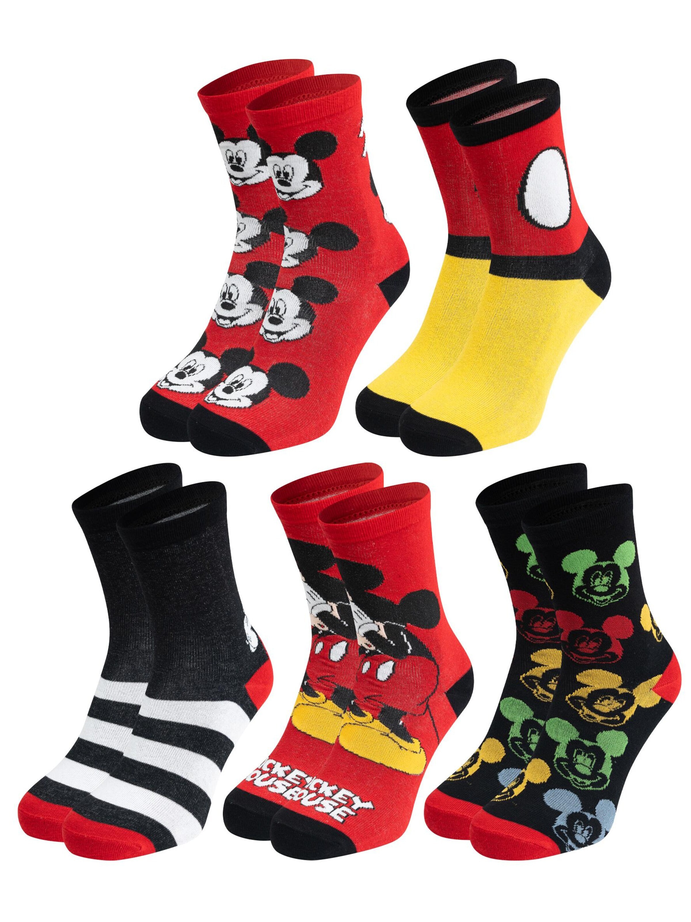 MICKEY MOUSE Socken‌‌‌‌ in Mischfarben: Vorderseite