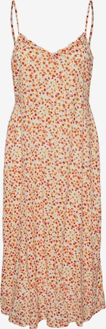 PIECES Summer Dress 'Nya' in Orange: front