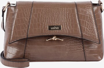 Usha Crossbody bag in Grey: front