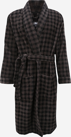 jbs Short Bathrobe in Black: front