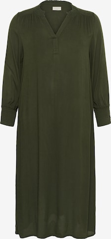 KAFFE CURVE Jurk 'Miriam' in Blauw: voorkant