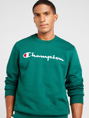 Felpa di Champion Authentic Athletic Apparel in verde