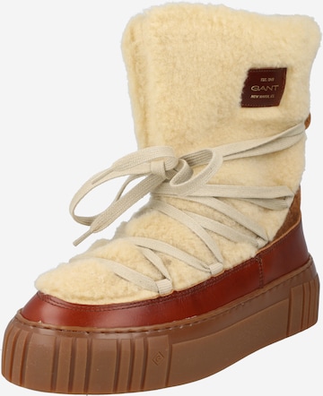 GANT - Botas de neve em bege: frente