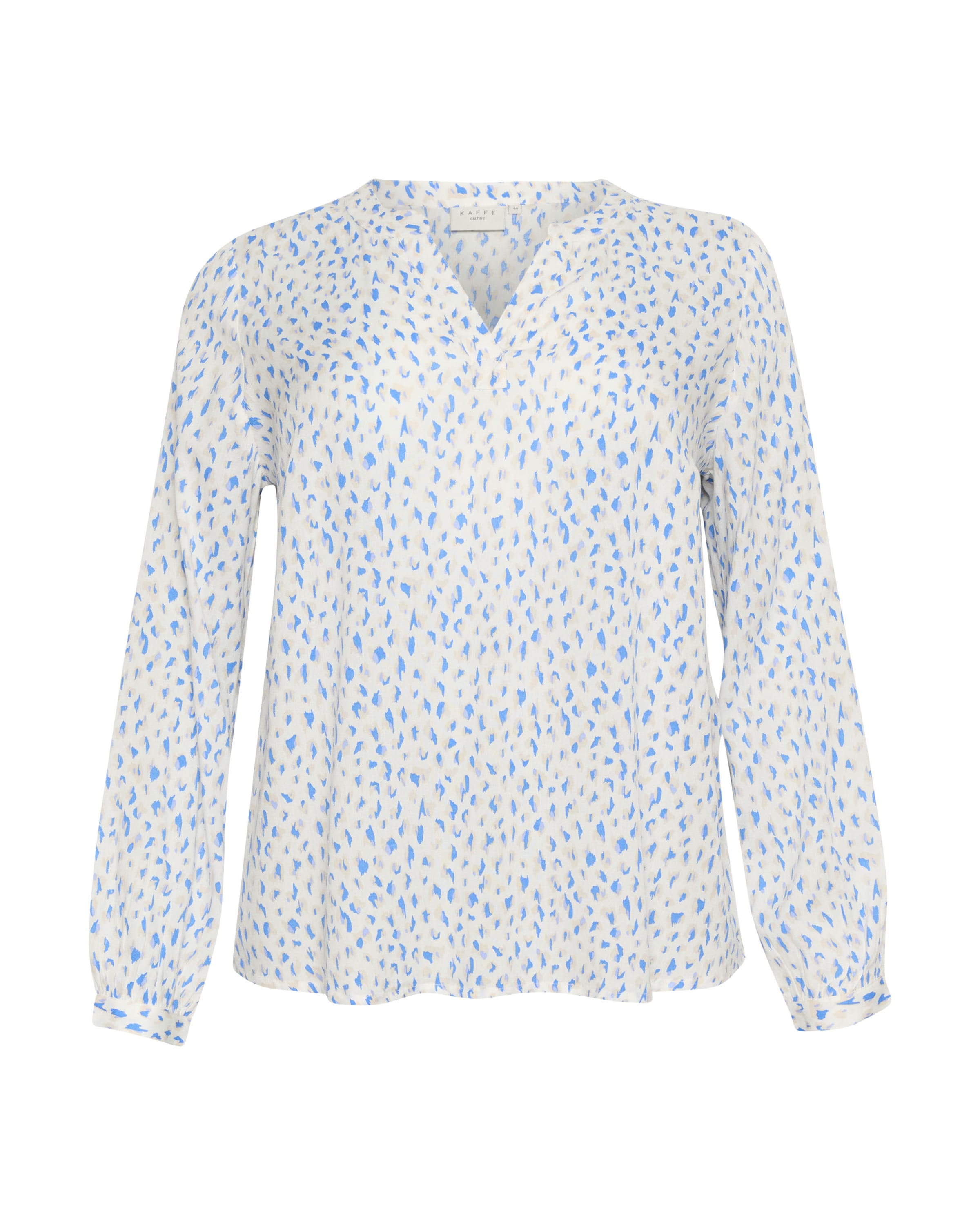 KAFFE CURVE Halenka 'Jalu' – bílá: přední strana