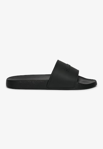 Superdry & Co Mules in Black: front