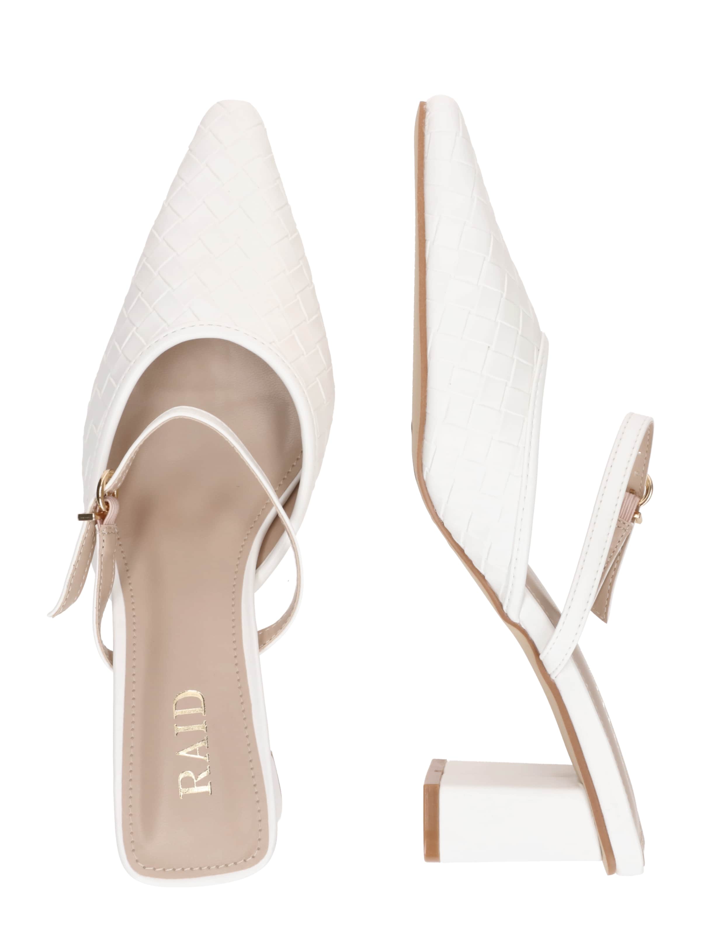 Raid Лодочки с открытой пяткой 'AJORE' в Белый