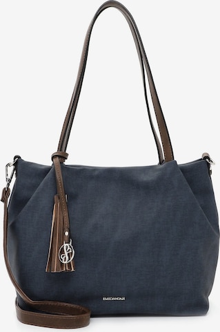 Emily & Noah Shopper 'Elke' in Blauw: voorkant