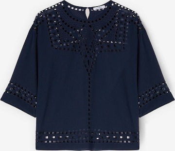 MOTIVI Blouse in Blue: front