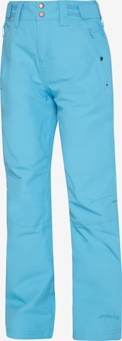 PROTEST Workout Pants 'JACKIE JR' in Blue: front