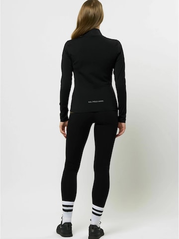 U.S. POLO ASSN. Sweatvest 'Kira' in Zwart