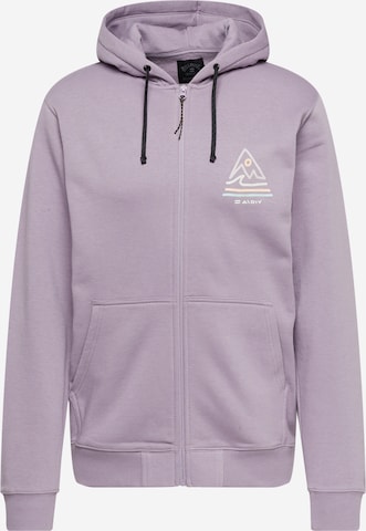 purpurinė BILLABONG Sportinis džemperis 'Peak': priekis