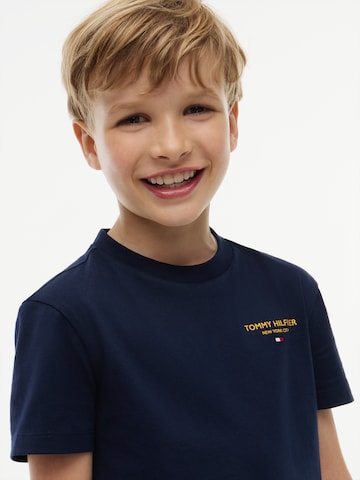 TOMMY HILFIGER Shirt 'ESSENTIAL' in Blauw