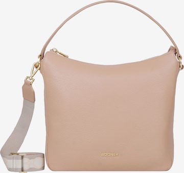 BOGNER Shoulder Bag 'Andermatt Mari' in Pink: front