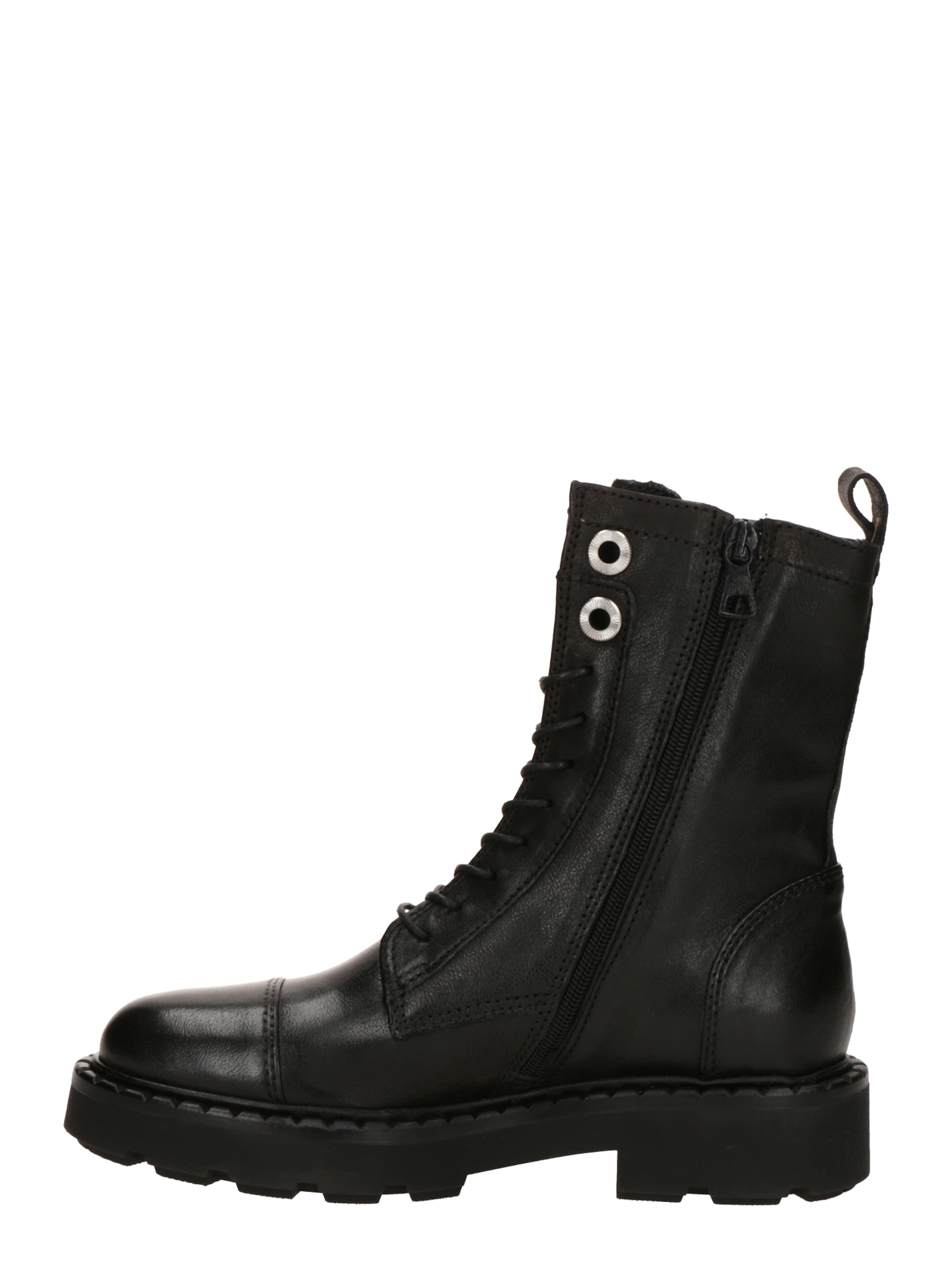 MJUS Ботинки на шнуровке в Черный