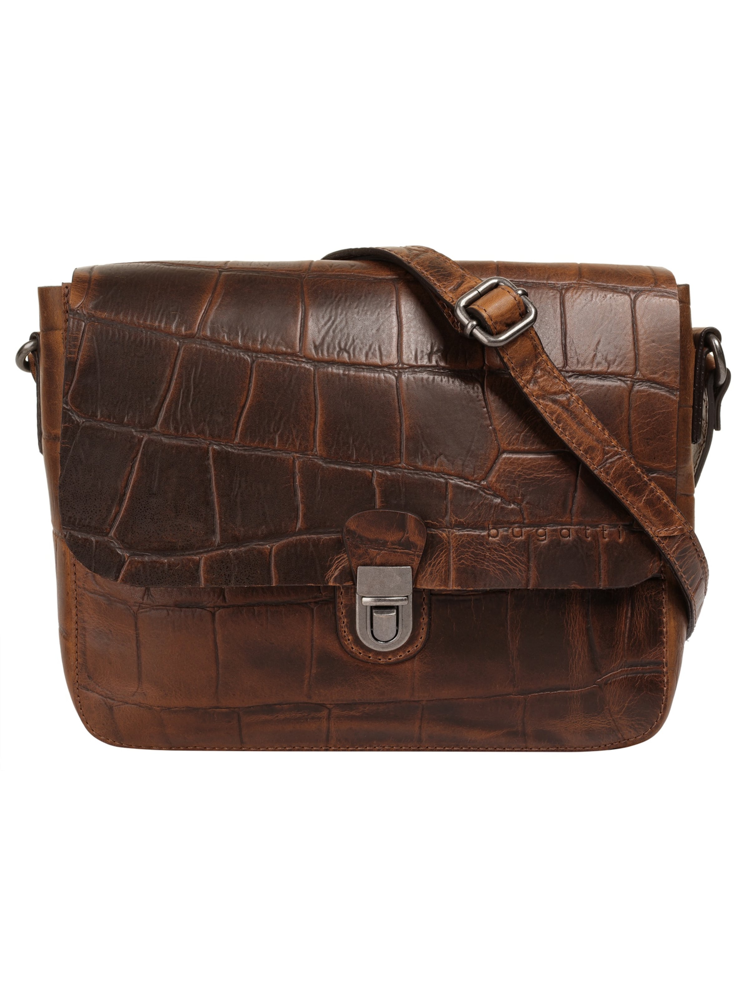 Sac à bandoulière 'NEVIO' bugatti en marron : devant