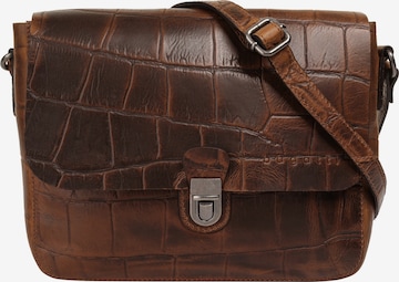 Sac à bandoulière 'NEVIO' bugatti en marron : devant