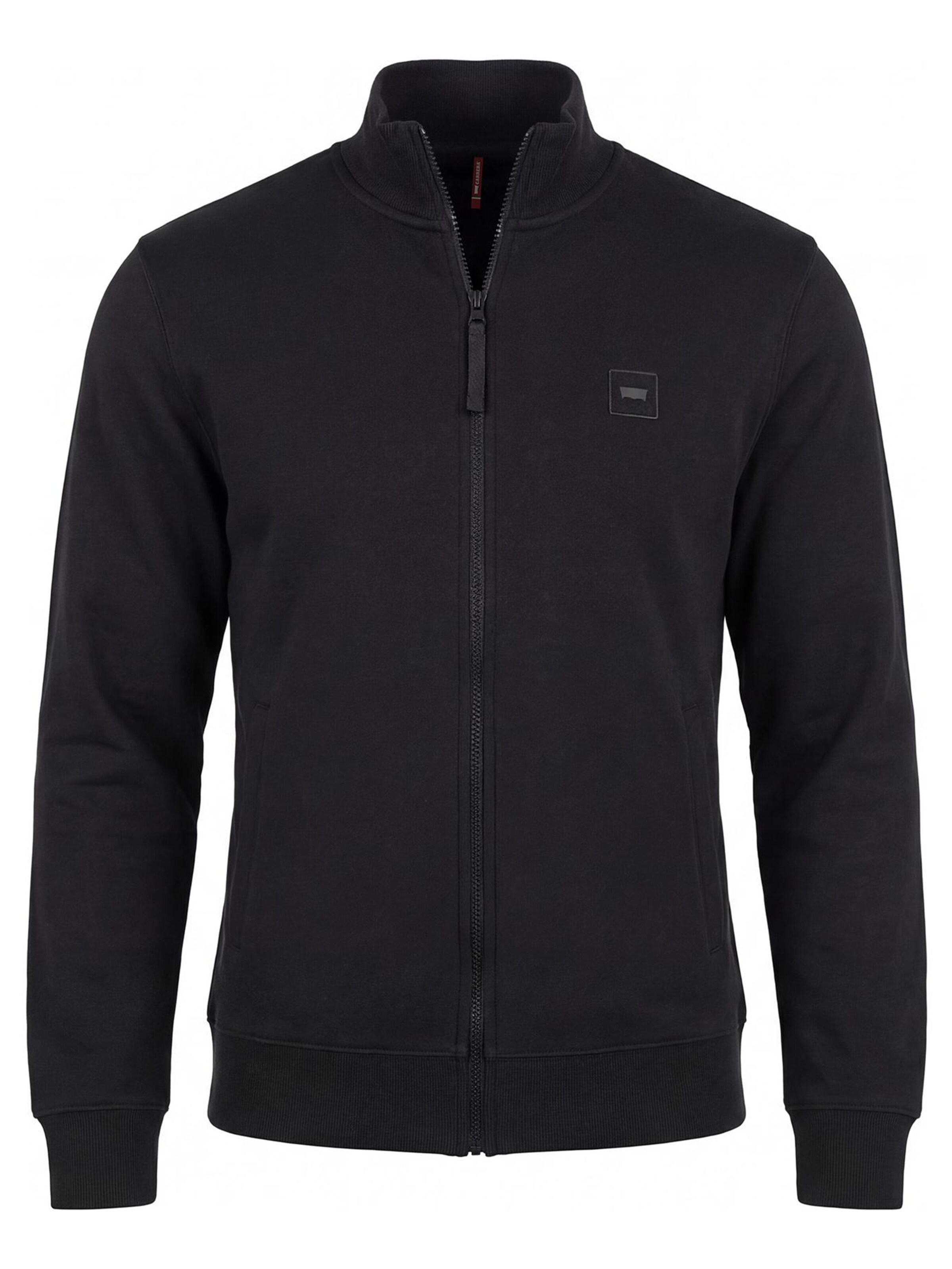 Carrera Jeans Sweatshirt 'Full Zip' in Black