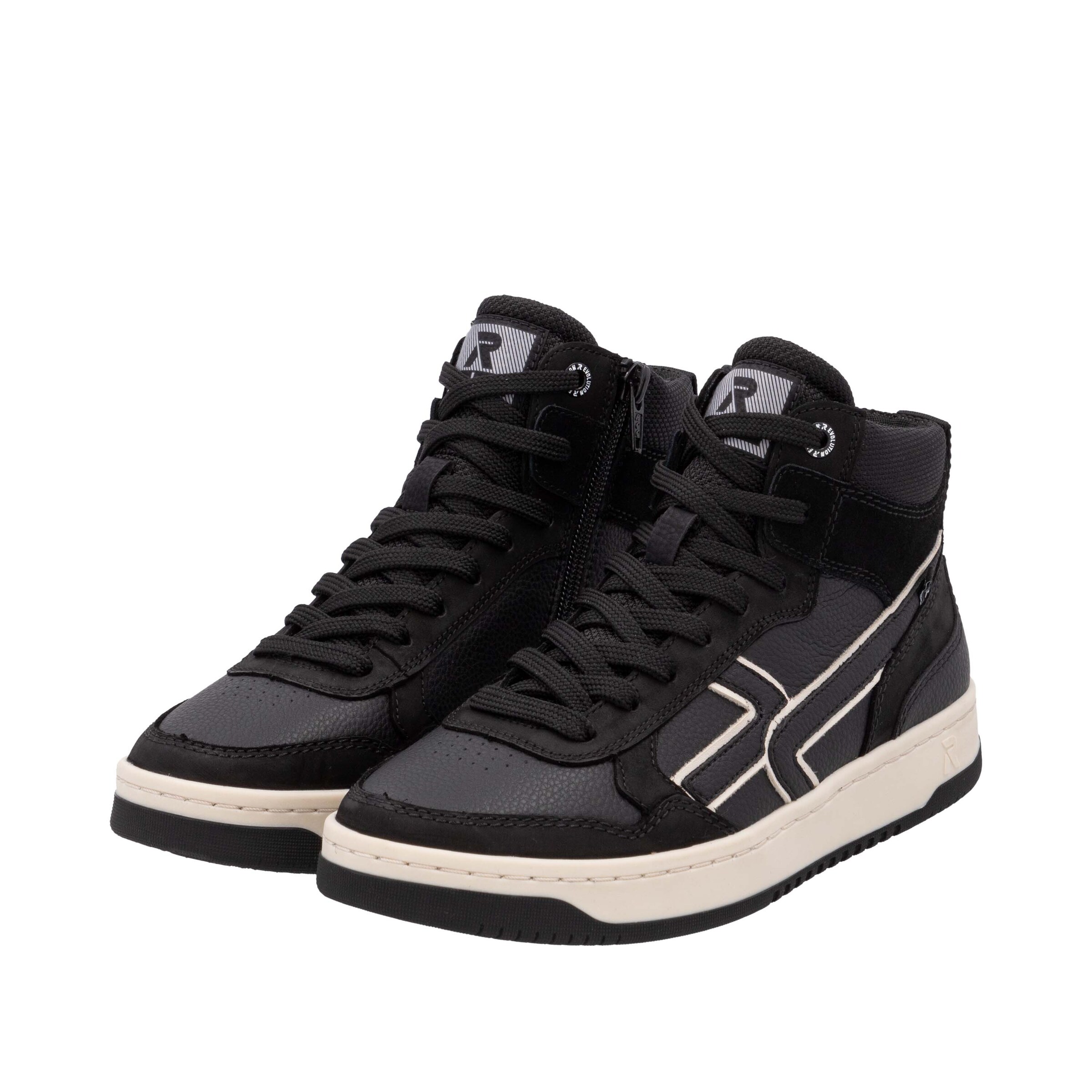 Baskets hautes 'W1970' Rieker Sport en noir