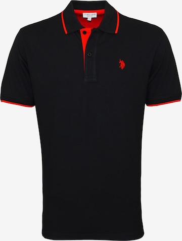 U.S. POLO ASSN. Shirt 'Fashion' in Zwart: voorkant